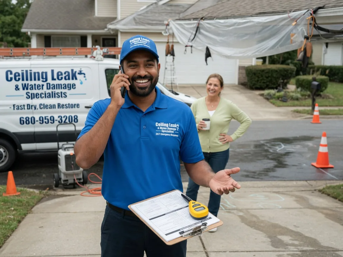 Ceiling Leak Cleanup Nassawadox, VA FAQs