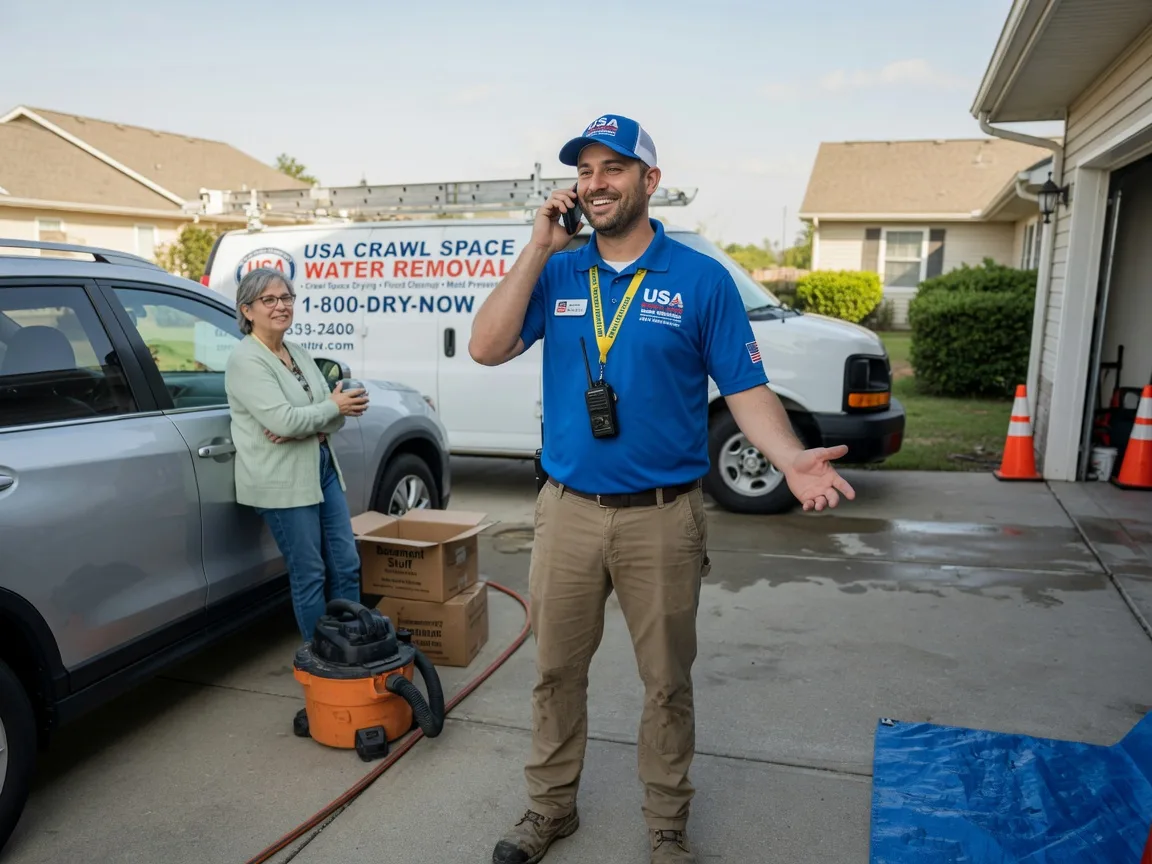 Crawl Space Water Removal Nassawadox, VA FAQs